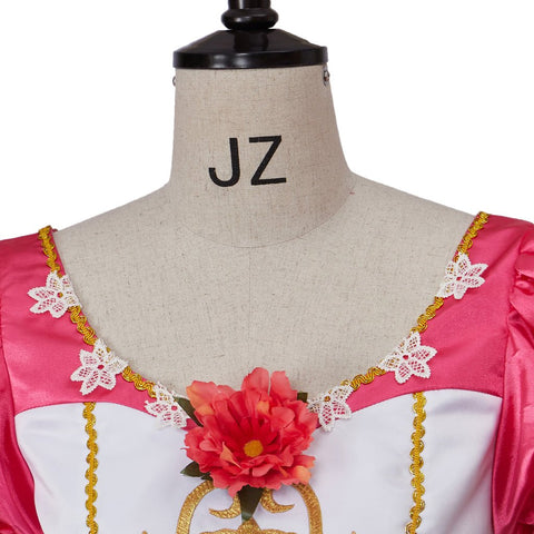 FC612 Dancing Princesses Cosplay Costume Dress Princess Genevieve Dress Gradient Dance Dress - Coscosmos
