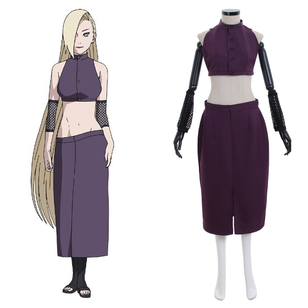 Ino Yamanaka Cosplay Costume - Naruto Anime Cosplay Outfit