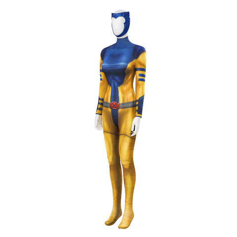 X-Men Phoenix Jean Grey Cosplay Bodysuit Full Set Halloween Costume