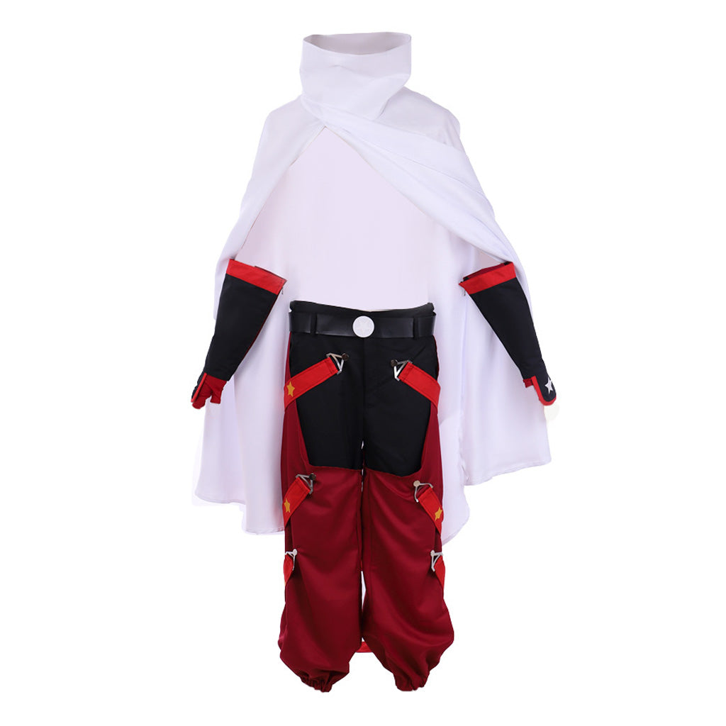 Shaman King The Super Star Yoh Asakura Cosplay Costume Outfits With Cloak