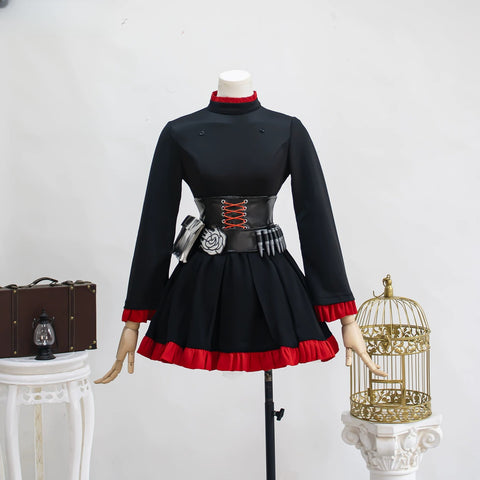 RWBY Ruby Rose Battle Outfit Cosplay Costume