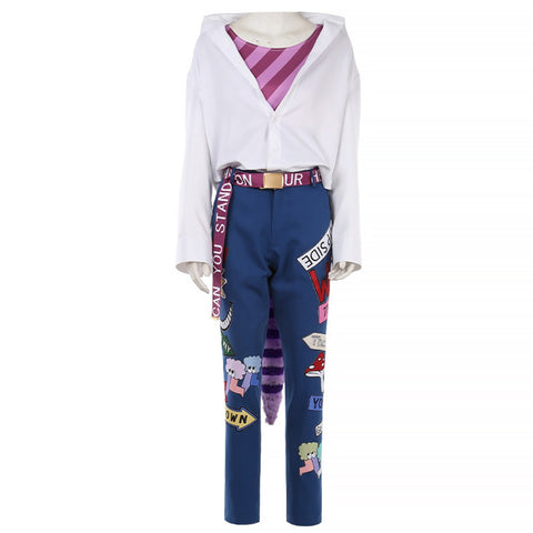 Twisted-Wonderland Cheshire Cat Casual Cosplay Costume