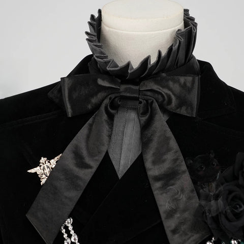 Black Butler Ciel Phantomhive Black Rose Cosplay Costume