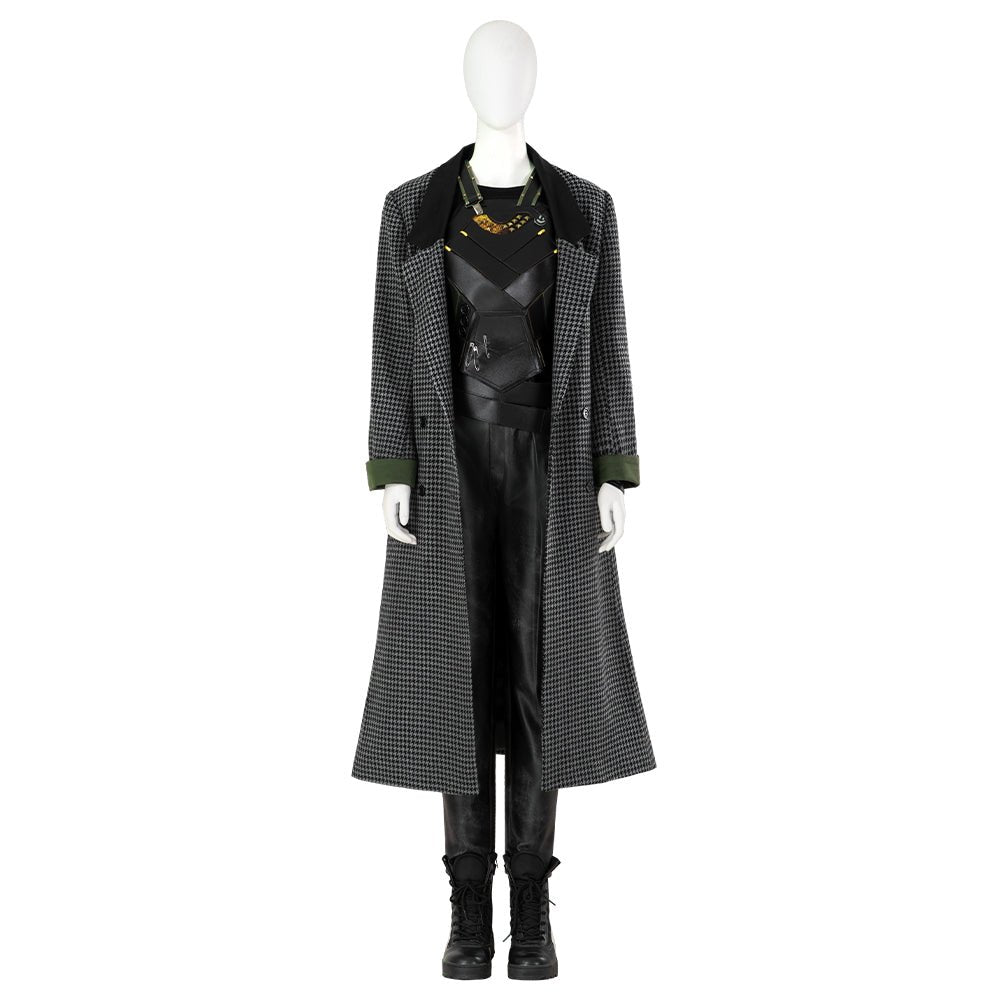 Female Loki Costume - Loki Season 2 Sylvie Laufeydottir Cosplay Halloween Coat Suit - Coscosmos