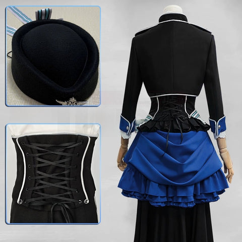 Black Butler Ciel Phantomhive Botanical Garden Cosplay Costume