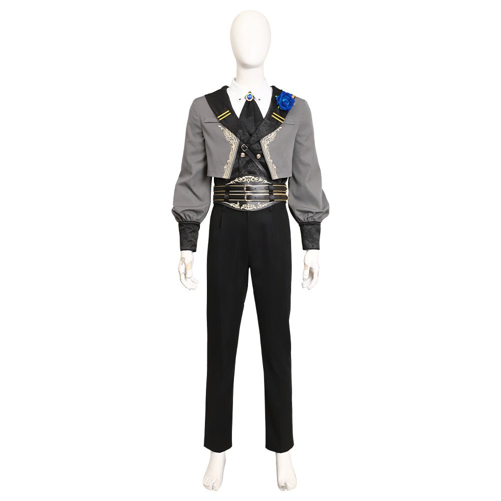 Final Fantasy Blue Rose Thorn Night Gown - Cosplay Costume for Game Lovers - Coscosmos