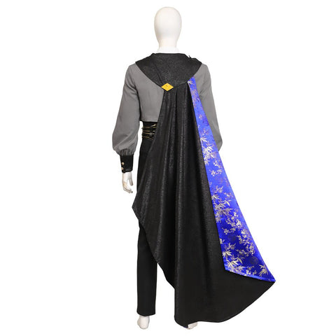 Final Fantasy Blue Rose Thorn Night Gown - Cosplay Costume for Game Lovers - Coscosmos