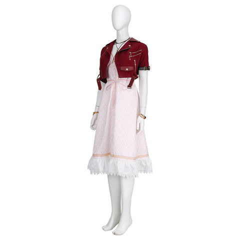 Final Fantasy VII: Aerith Upgraded Cosplay Costume - High Quality Game Character Outfit - Coscosmos
