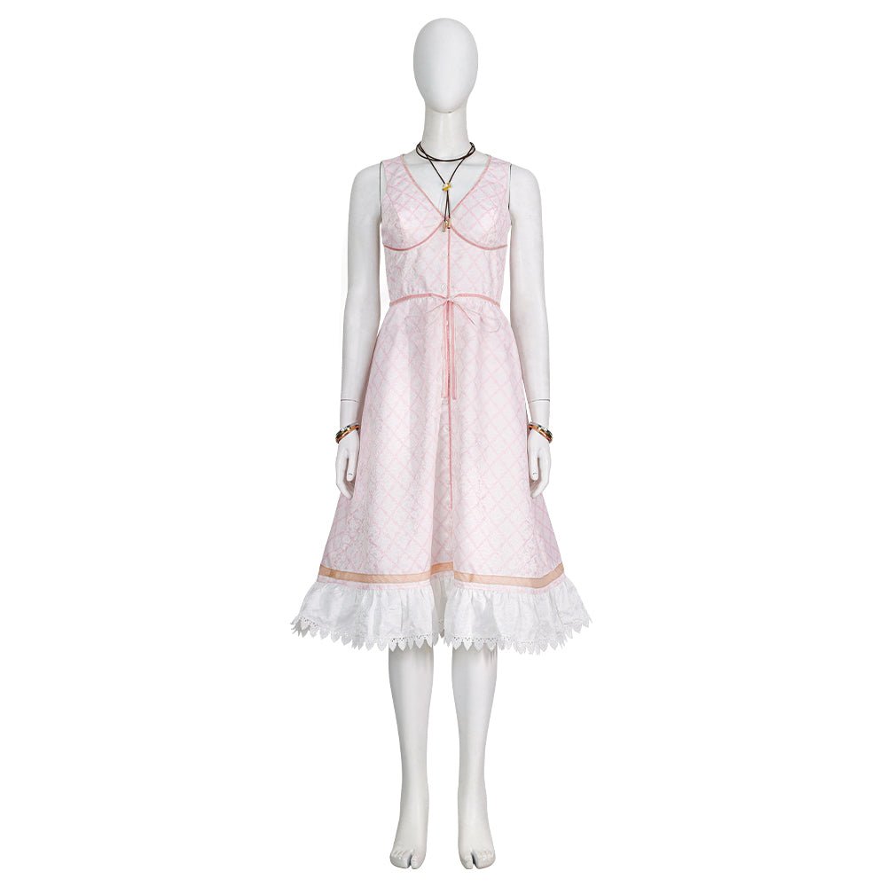 Final Fantasy VII: Aerith Upgraded Cosplay Costume - High Quality Game Character Outfit - Coscosmos