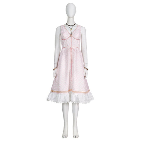 Final Fantasy VII: Aerith Upgraded Cosplay Costume - High Quality Game Character Outfit - Coscosmos