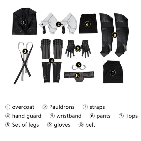 Final Fantasy VII Ever Crisis FF7EC Young Sephiroth Cosplay Costume - Premium Quality for Fans - Coscosmos