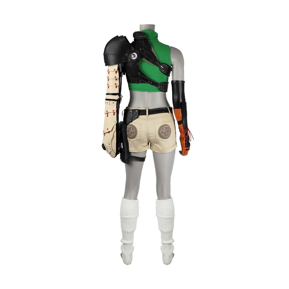Final Fantasy VII Rebirth FF7 Cosplay Costume Yuffie Kisaragi Game Outfit - Coscosmos