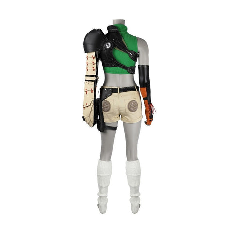 Final Fantasy VII Rebirth FF7 Cosplay Costume Yuffie Kisaragi Game Outfit - Coscosmos