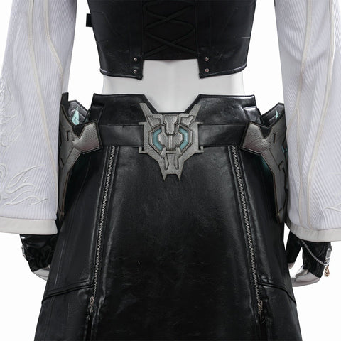 Final Fantasy VII Tifa Lockhart Black Mage Cosplay Costume - Coscosmos