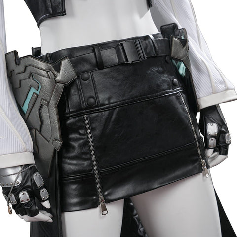 Final Fantasy VII Tifa Lockhart Black Mage Cosplay Costume - Coscosmos