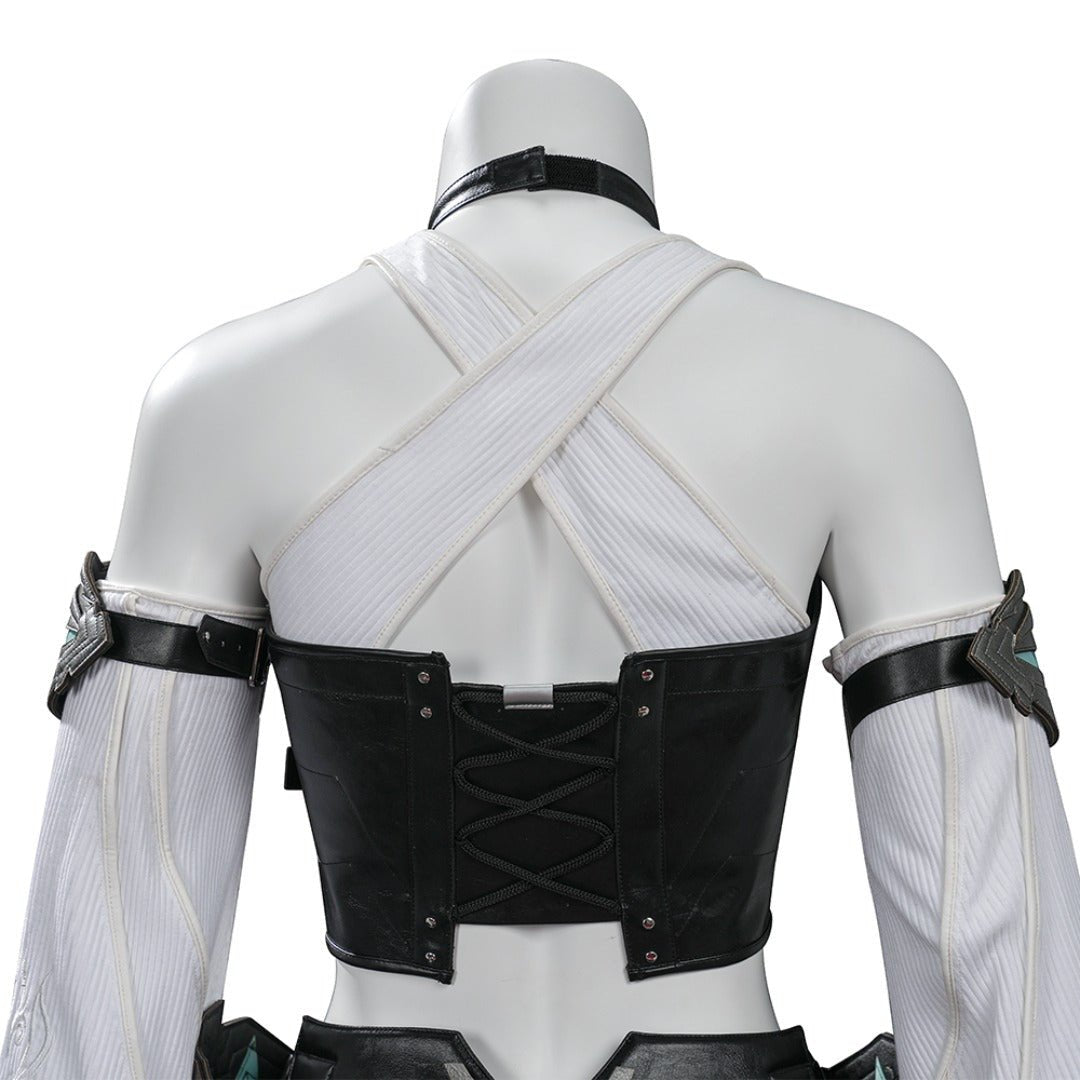 Final Fantasy VII Tifa Lockhart Black Mage Cosplay Costume - Coscosmos