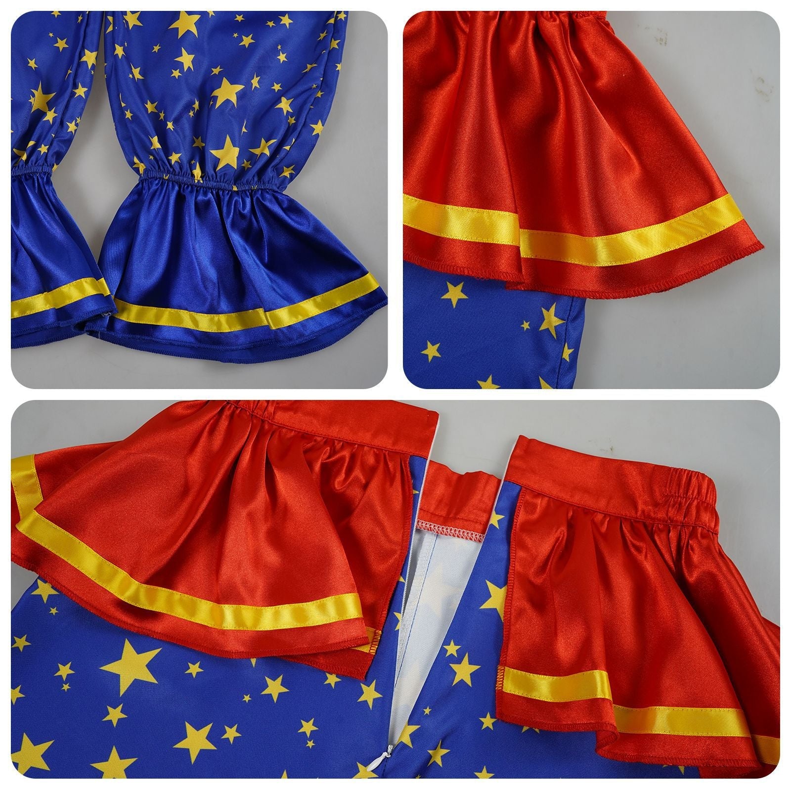 Five Nights at Freddy's: Security Breach Moon Drop Clown Cosplay Costume - Coscosmos