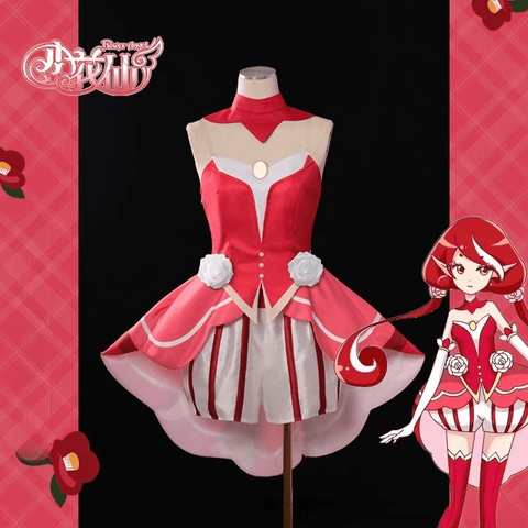 Flower Fairy Chun Camellia Fairy King Initial & Purified Version Cosplay Costume Women - Coscosmos