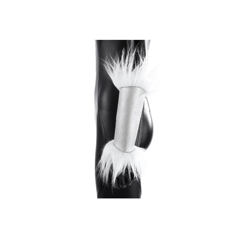 Fortnite Black Cat Cosplay Costume Full Set Game Skin Faux Leather Outfit - Coscosmos