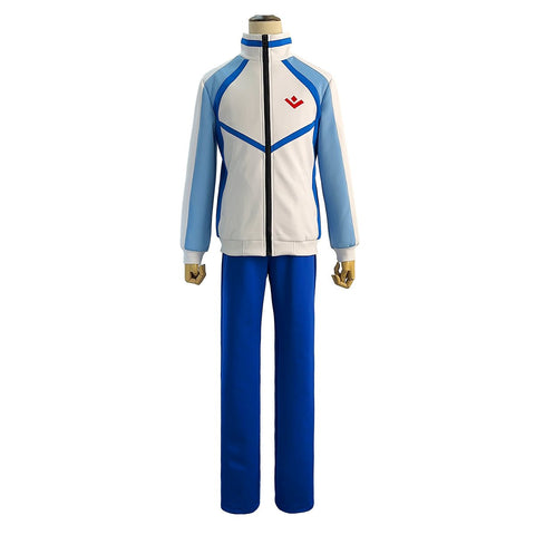Free! Iwatobi Swim Club Uniform Kosuke Mikoshiba Embroidered Machine - washable Cosplay Costume - Coscosmos