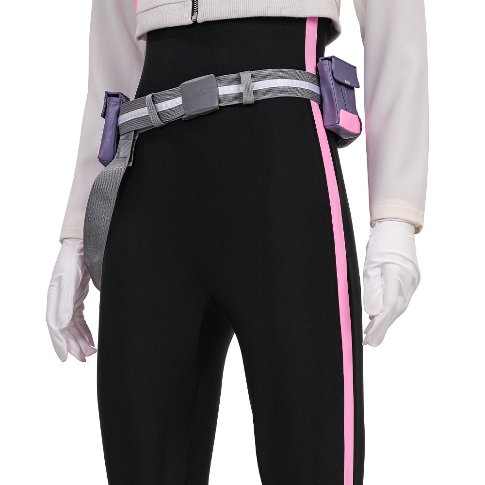 Friendly Neighborhood Spider - Man Season 2 - Gwen Stacy Cosplay Costume Full Set - Coscosmos