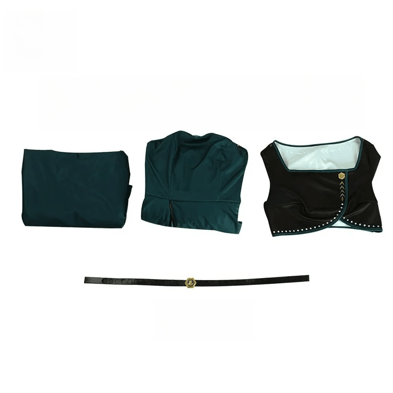 Frozen Anna Cosplay Costume - High Quality Anime Dress for Cosplay Enthusiasts - Coscosmos