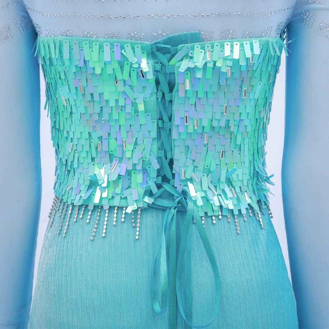 Frozen Elsa Upgrade Version Cosplay Costume - Coscosmos