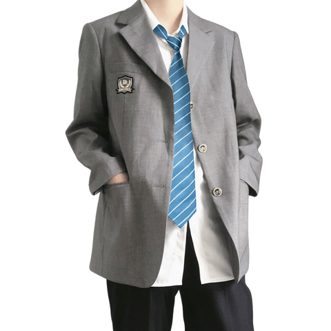 Fukurodani Academy Kotaro Bokuto DK Haikyuu!! Cosplay Uniform Set with Alisa Haiba - Style Skirt - Coscosmos