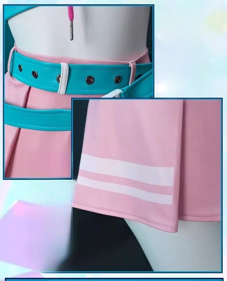 Future Cat Miku Fortnite Crossover Cosplay Costume for Role - Playing - Coscosmos
