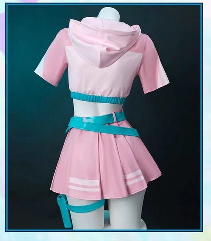 Future Cat Miku Fortnite Crossover Cosplay Costume for Role - Playing - Coscosmos
