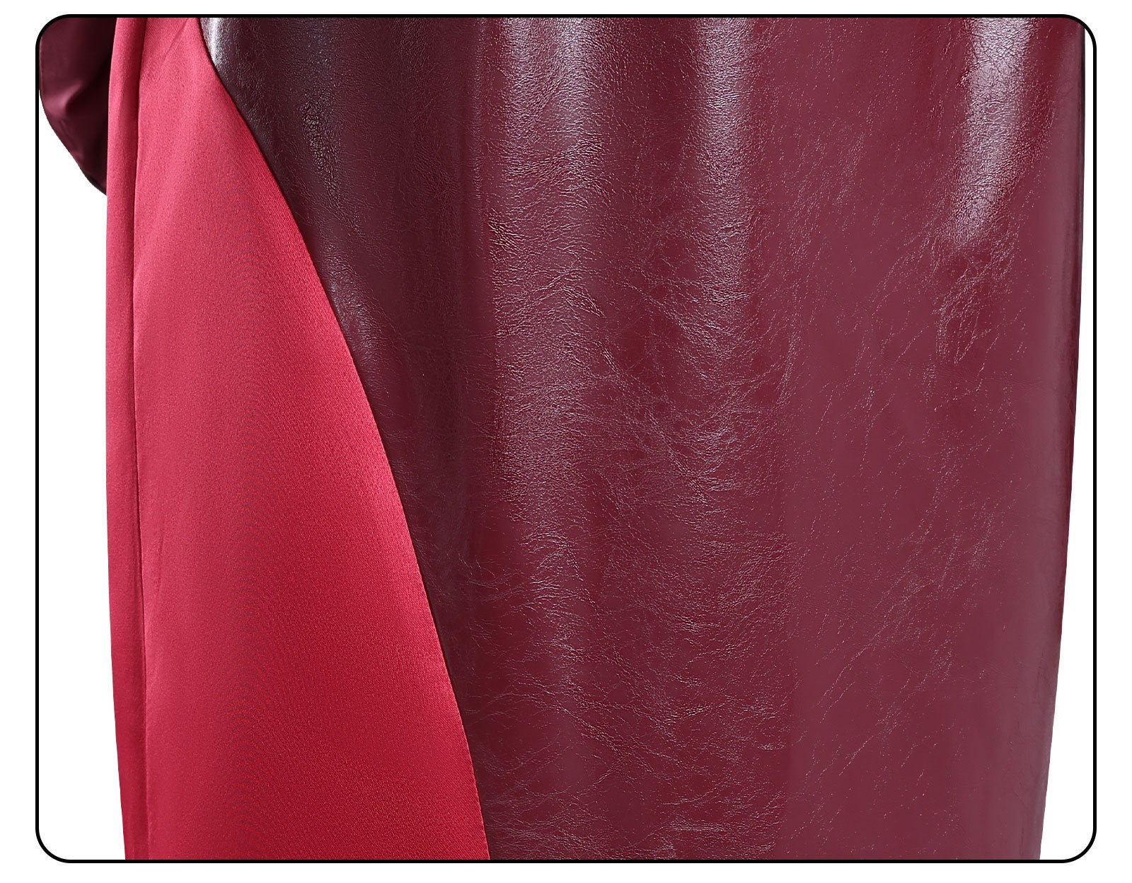 Gabby's Dollhouse: The Movie Lady Cat Reddish Brown Leather Outfit Cosplay Costume - Coscosmos