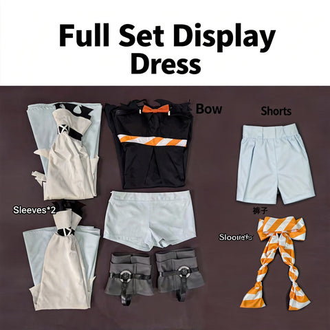 Gachiakuta Aamo Cosplay Costume Full Set - Complete Official Anime Outfit - Coscosmos