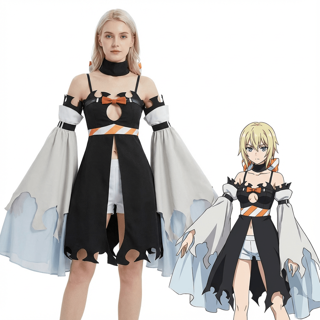 Gachiakuta Aamo Cosplay Costume Full Set - Complete Official Anime Outfit - Coscosmos