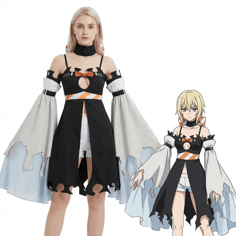 Gachiakuta Aamo Cosplay Costume Full Set - Complete Official Anime Outfit - Coscosmos