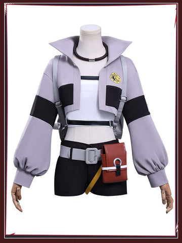 GACHIAKUTA Anime Ruyou Cosplay Costume Full Set with Wig for Men and Women - Coscosmos