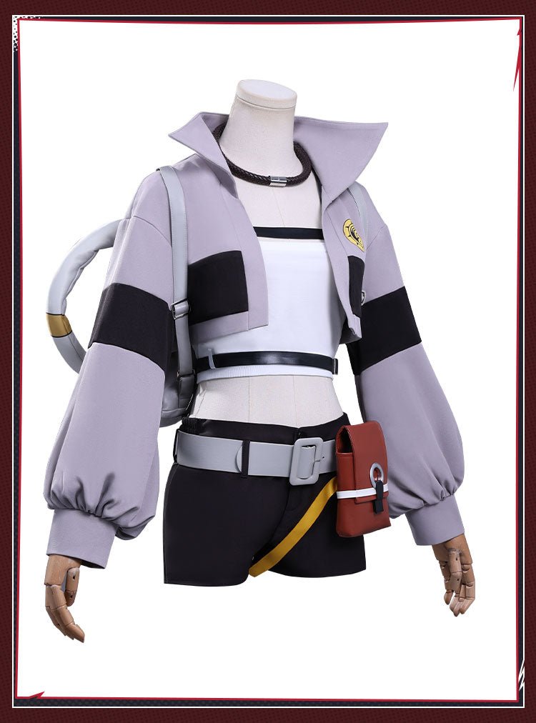 GACHIAKUTA Anime Ruyou Cosplay Costume Full Set with Wig for Men and Women - Coscosmos