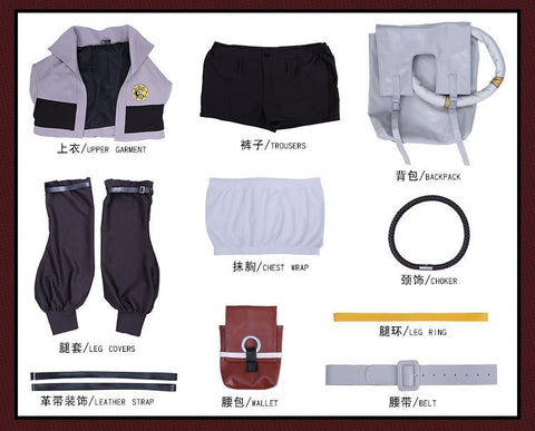 GACHIAKUTA Anime Ruyou Cosplay Costume Full Set with Wig for Men and Women - Coscosmos