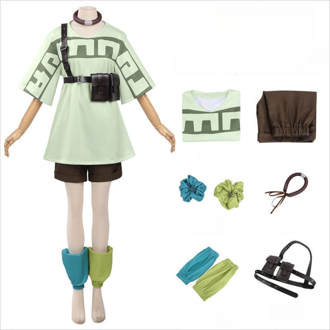 Gachiakuta Remurin Full Set Cosplay Costume - Coscosmos