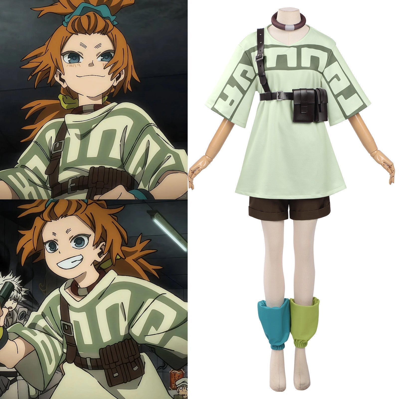 Gachiakuta Remurin Full Set Cosplay Costume - Coscosmos