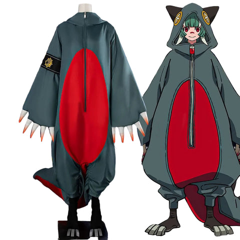 Gachiakuta Riya Cosplay Costume - GUITA Halloween Pajamas Full Set - Coscosmos