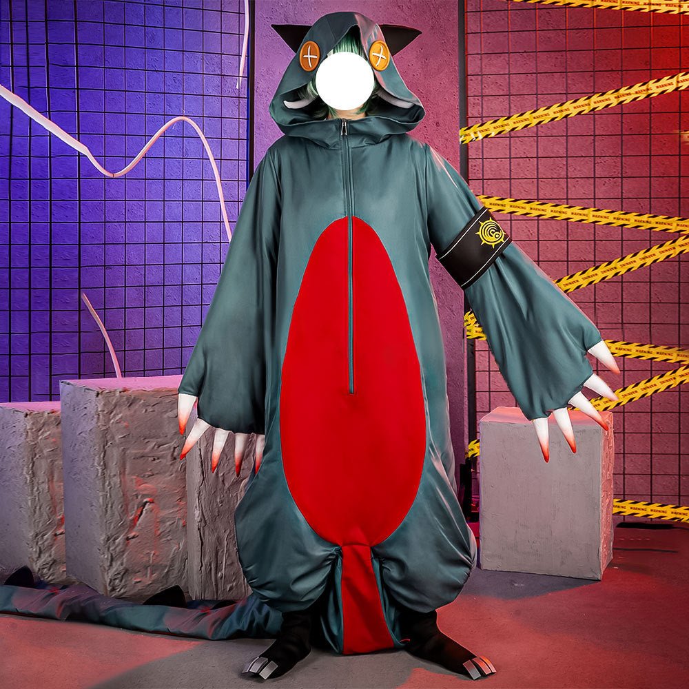 Gachiakuta Riya Cosplay Costume - GUITA Halloween Pajamas Full Set - Coscosmos