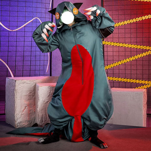 Gachiakuta Riya Cosplay Costume - GUITA Halloween Pajamas Full Set - Coscosmos