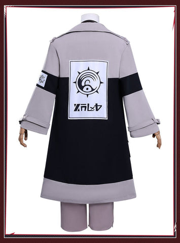 Gachiakuta Rude Enji Cosplay Costume Full Set with Wig for Men and Women - Coscosmos