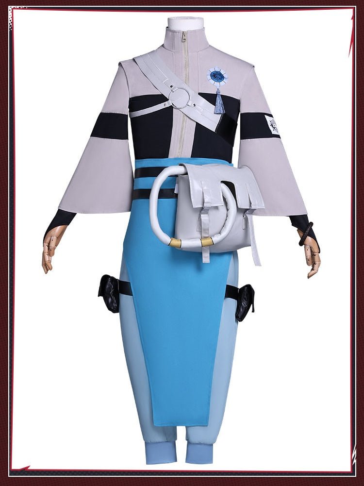 Gachiakuta Zanka Nijiku Cosplay Costume Full Set with Wig for Men and Women - Coscosmos