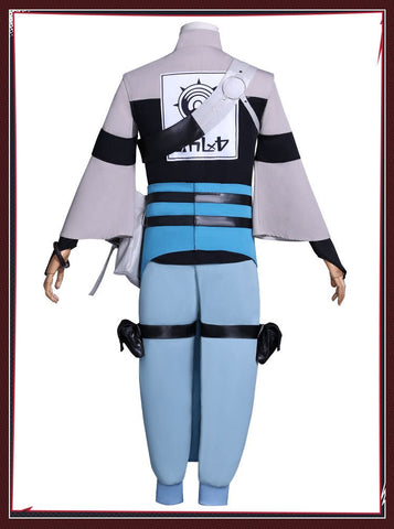 Gachiakuta Zanka Nijiku Cosplay Costume Full Set with Wig for Men and Women - Coscosmos