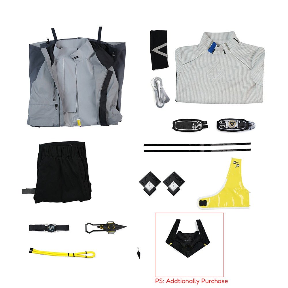 Game Arknights: Endfield - Complete Administrator Outfit Set for Men and Women - Coscosmos