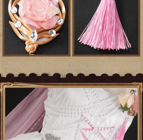 Game For Peace Noble Lady Cat Cosplay Dress Princess Short Lolita Party Outfit - Coscosmos
