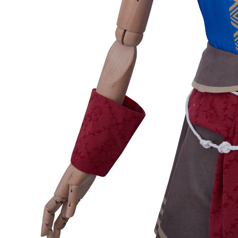 Game Keira Metz Cosplay Costume Women Retro Ethnic Printed Sleeveless Top Skirts Suits Halloween Carnival Battle Dress - Coscosmos
