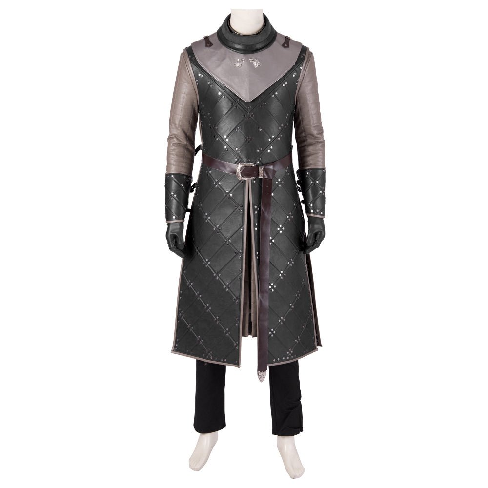 Game of Thrones Season 8 Jon Snow Cosplay Costume - Premium Quality - Coscosmos