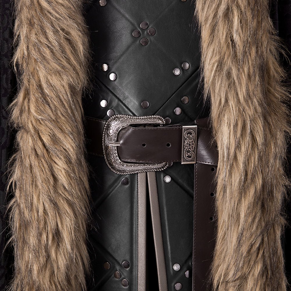 Game of Thrones Season 8 Jon Snow Cosplay Costume - Premium Quality - Coscosmos